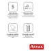 Ravak Pivot PSKK3 - 90 BÍLÁ/BÍLÁ TRANSPARENT čtvrtkruhový sprchový kout 90 x 90 cm, bílý rám, bí