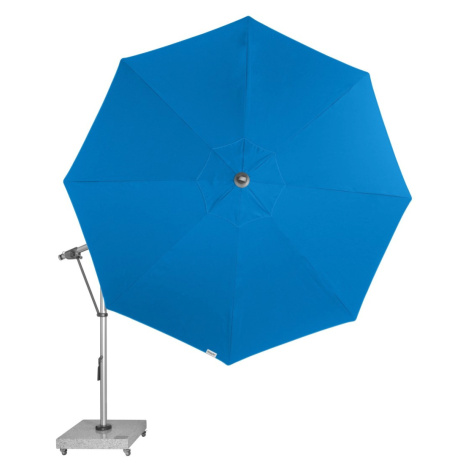 Doppler EXPERT 350P – zahradní slunečník s boční tyčí modrá (kód barvy T821)