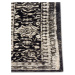 Hanse Home Collection koberce Kusový koberec Catania 105885 Aseno Black Rozměry koberců: 80x165