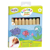 Pastelky pro nejmenší Aladine COLORS BABY JUMBO 8 ks Aladine