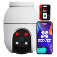 WiFi kamera Ezviz C8c 1080p Venkovní Otočná Dual Light 64GB Sd karta