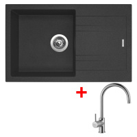 Sinks LINEA 780 Granblack + Vitalia LINEA 780 Granblack + Vitalia