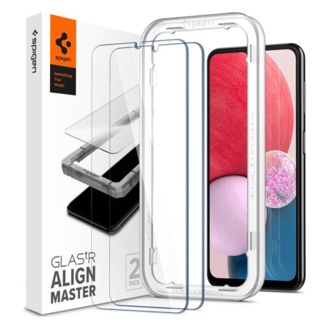 Spigen AlignMaster Glas.tR 2 Pack tvrzenné sklo Samsung Galaxy A13
