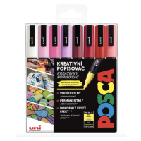 POSCA akrylový popisovač PC-3M 8 ks - Love POSCA