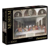 Clementoni 31447 - Puzzle Museum 1000 Leonardo de Vinci - Poslední večeře