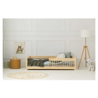Dětská postel z borovicového dřeva v přírodní barvě 70x160 cm Mila CPW – Adeko