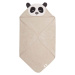 Béžový dětský ručník z froté bavlny Södahl Panda, 80 x 80 cm