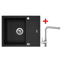 Sinks LINEA 600 XC Granblack + Elka LINEA 600 XC Granblack + Elka