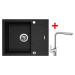 Sinks LINEA 600 XC Granblack + Elka LINEA 600 XC Granblack + Elka