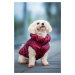 Vsepropejska Magie zimní bunda pro psa Barva: Vínová, Délka zad (cm): 26, Obvod hrudníku: 36 - 4