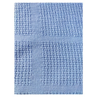 Bavlněná celulární deka 70x90cm Barva: modrá, Rozměr: 70x90