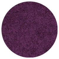 Ayyildiz koberce Kusový koberec Life Shaggy 1500 lila kruh Rozměry koberců: 160x160 (průměr) kru