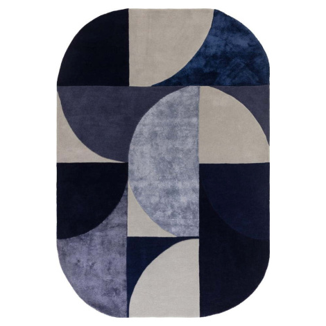Tmavě modrý vlněný koberec 200x300 cm Indigo – Asiatic Carpets