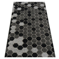 Berfin Dywany Kusový koberec Lagos 1675 Dark Grey (Silver) - 140x190 cm