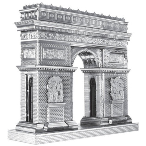 Metal Earth Luxusní ocelová stavebnice Arc de Triomphe Metal Earth IQ models