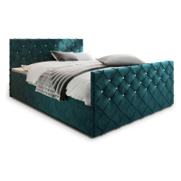 MSL Kontinentální čalouněná postel MARDI (180 x 200 cm) Barva látky: MAGIC VELVET 2221