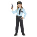 HeliumKing Dětský kostým set - Policista s pistolí a pouty - velikost XL