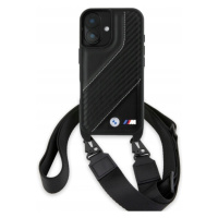 Bmw Pouzdro pro iPhone 16 Plus 6,7 černá Edition Carbon Stripe & Strap