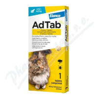 AdTab 48mg žvýkací tablety pro kočky >2-8kg 1ks