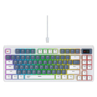 Herní klávesnice Havit Mechanical Gaming Keyboard KB884L white