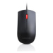 LENOVO myš drátová Essential USB Mouse - 1600dpi, Optical, USB, 3 tlačítka, černá