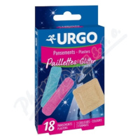 URGO GLITTER třpytivé dětské náplasti 18ks