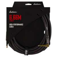 Jackson High Performance Cable 6.66 m, Black & Red