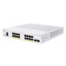 Cisco switch CBS250-16P-2G (16xGbE, 2xSFP, 16xPoE+, 120W, fanless)