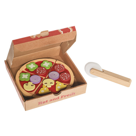 Dřevěná pizza v krabičce, 2023 Zopa