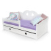 Dětská postel Tosia 80 x 160 cm Rošt: Bez roštu, Matrace: Matrace COCO 10 cm