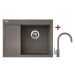 Sinks RIM 650 P Truffle + Vitalia GR