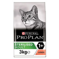Pro Plan Cat Sterilised Renal Plus granule pro kastrované kočky s lososem 3 kg