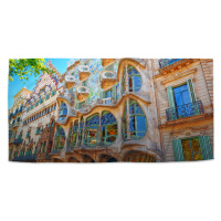 Sablio Ručník Barcelona Gaudi Casa Batllo 2 - 70x140 cm