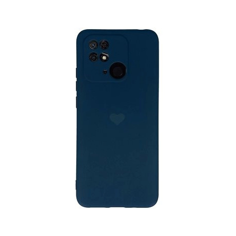 Vennus Valentýnské pouzdro Heart pro Xiaomi Redmi 10C - tmavě modré