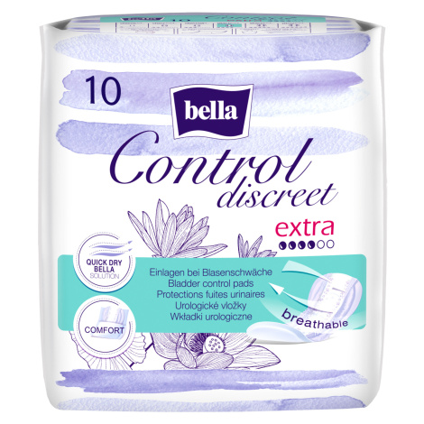 Bella Control discreet extra urologic.vložky 10ks