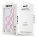 Zadní kryt DKNY Liquid Glitter Checkered Pattern pro Apple iPhone 15 Pro, růžová