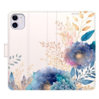 iSaprio flip pouzdro Ornamental Flowers 03 pro iPhone 11