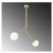 Sofahouse 28682 Designový lustr Xylona 30-100 cm zlatý závěsné svítidlo
