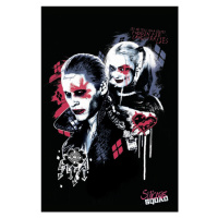 Umělecký tisk Sebevražedný oddíl - Harley a Joker, 26.7x40 cm