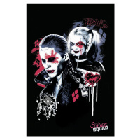 Umělecký tisk Sebevražedný oddíl - Harley a Joker, 26.7 × 40 cm