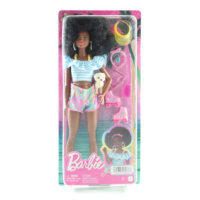 Popron.cz Barbie Deluxe Módní panenka-Trendy bruslařka HPL77