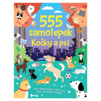 555 samolepek Kočky a psi