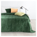 Přehoz na postel AUGUSTO 220x240 cm tmavě zelená Mybesthome