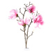 Umělá květina Magnolie světle růžová, 86 cm