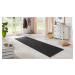 BT Carpet - Hanse Home koberce Běhoun Nature 103534 Black – na ven i na doma - 80x450 cm