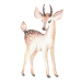 Yokodesign Set - nálepky tři břízky, jelen s mláďátkem, jelínek