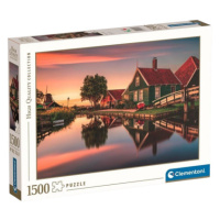 Clementoni - Puzzle 1500 Vesnice Zaanse Schans