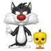 Funko Pop! Looney Tunes Sylvester & Tweety 9 cm