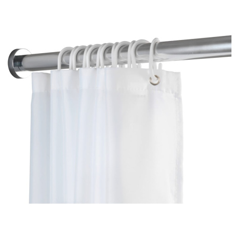 Teleskopická tyč ve stříbrné barvě do koupelny Wenko Luz, délka 110-185 cm