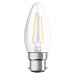 OSRAM LEDVANCE LED CLASSIC B 25 P 2.5W 827 FIL CL B22D 4099854069376